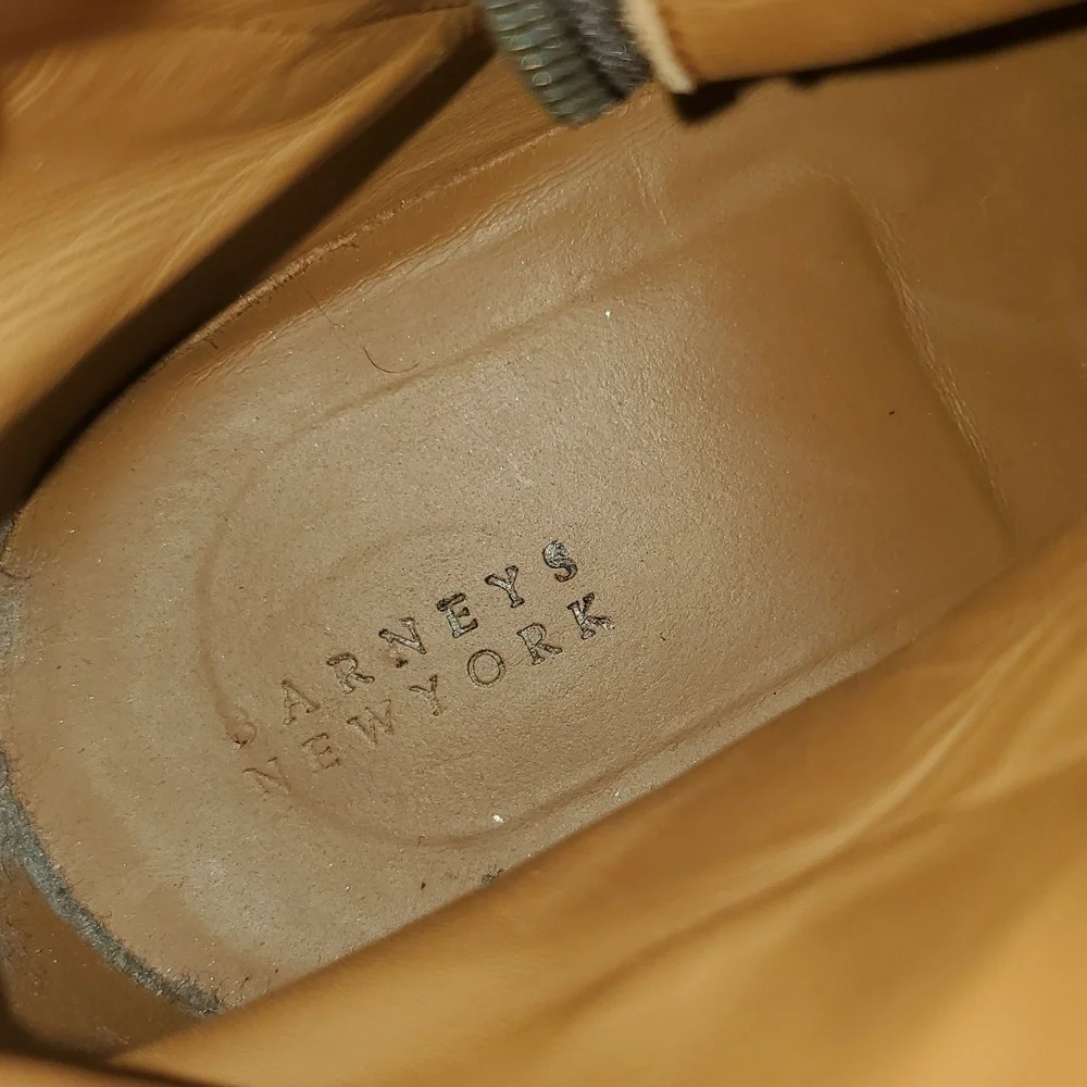 Barneys New York Brown Suede Ankle Boots